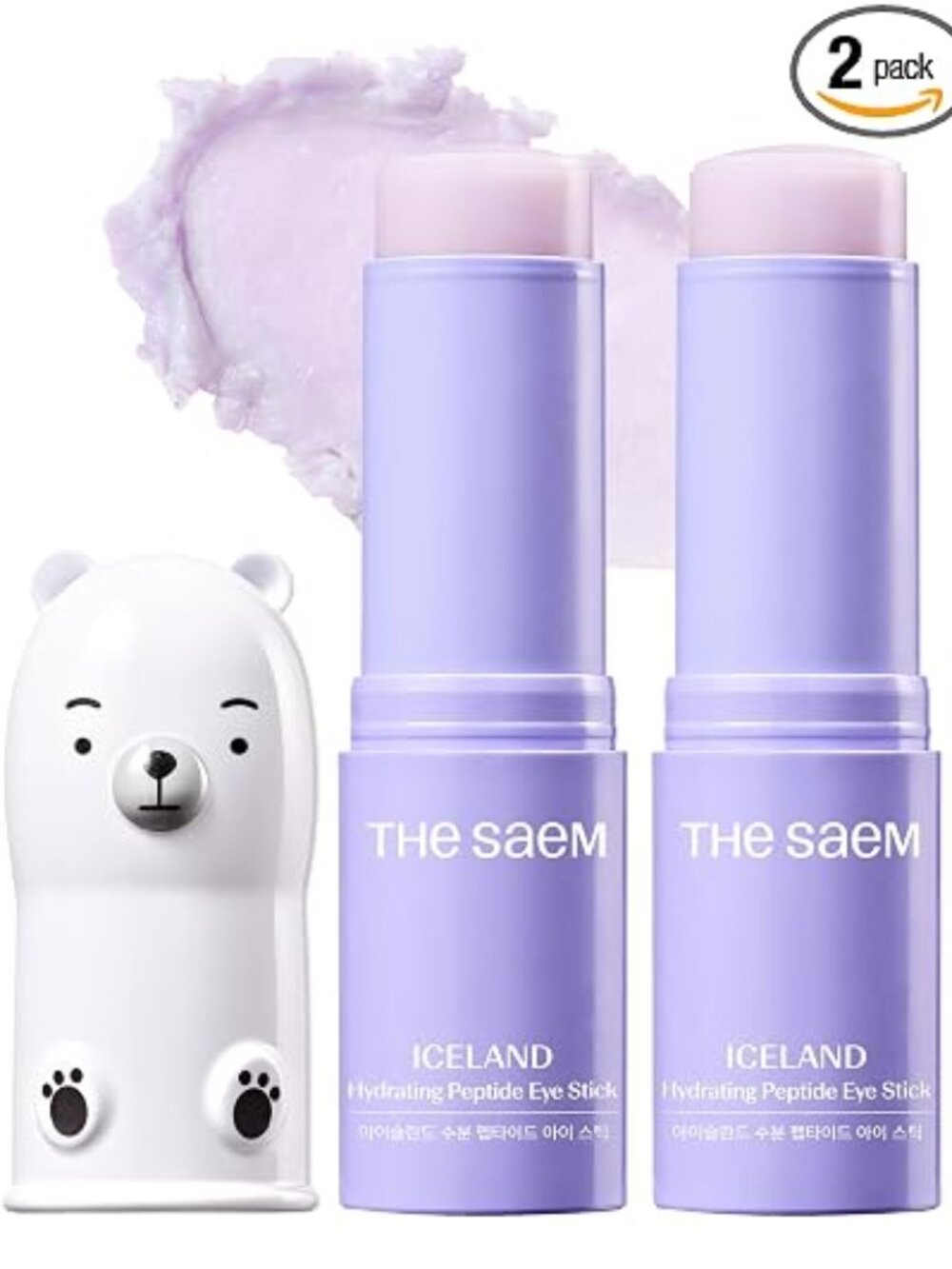 THESAEM Iceland Hydrating Peptide Eye Stick 0.38 oz - Elasticity, Cooling, Moist